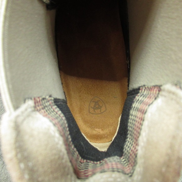 Ariat Boots Womens 10B Light Clay Suede Chelsea Wexford Lug Sole Comfort Slip On - Picture 10 of 16